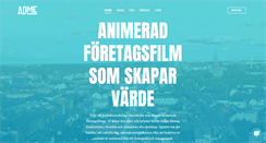 Desktop Screenshot of adme.se